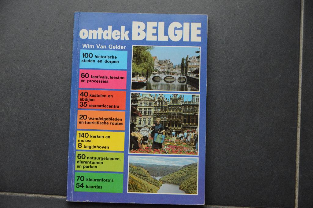 Ontdek België. Wim van Gelder., Boeken, Overige merken, Budget, Ophalen of Verzenden, Zo goed als nieuw