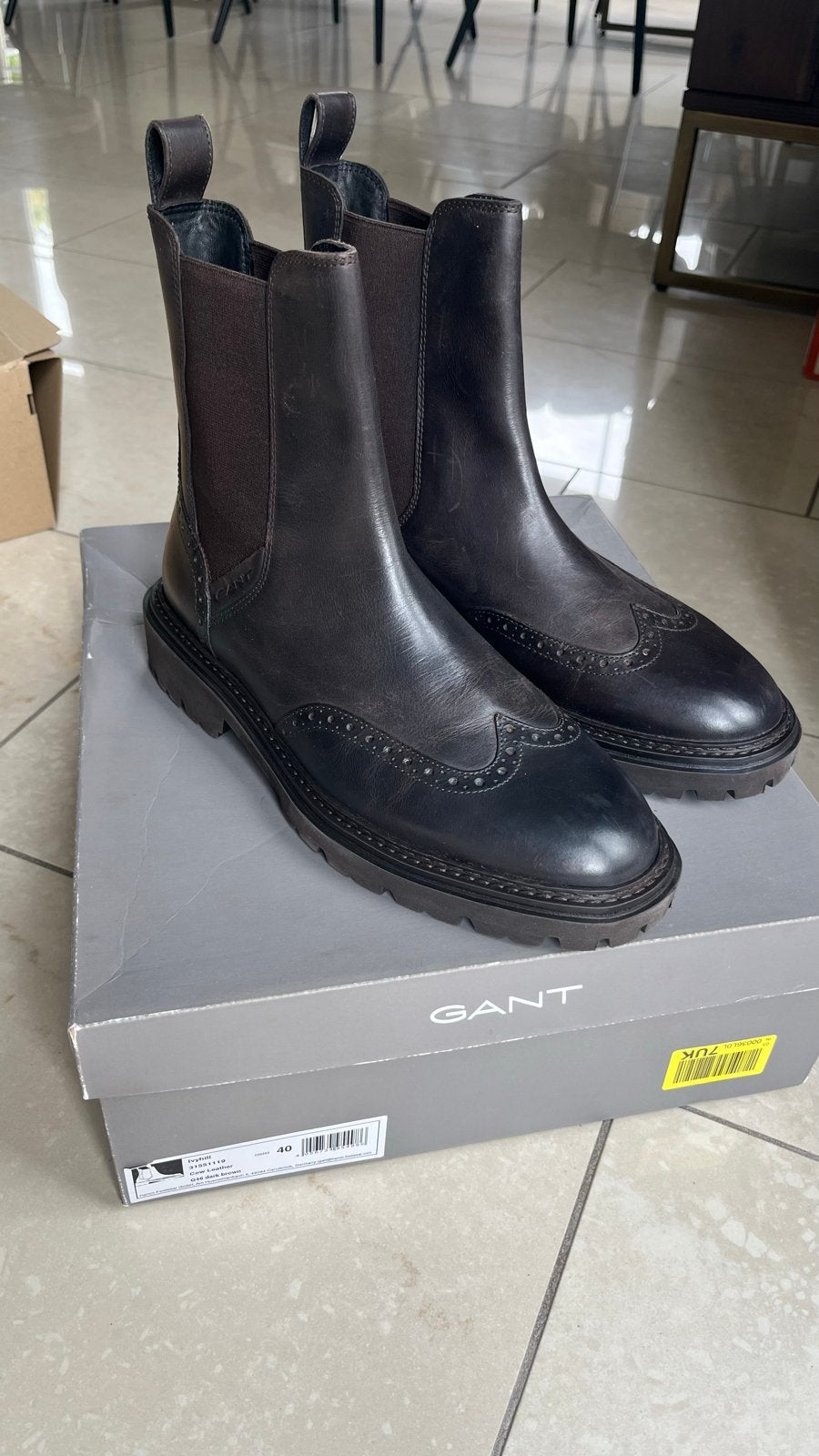 GANT Chelsea boots 'Ivyhill' nieuw voor dames, Ophalen of Verzenden, Nieuw, Zwart, Lage of Enkellaarzen