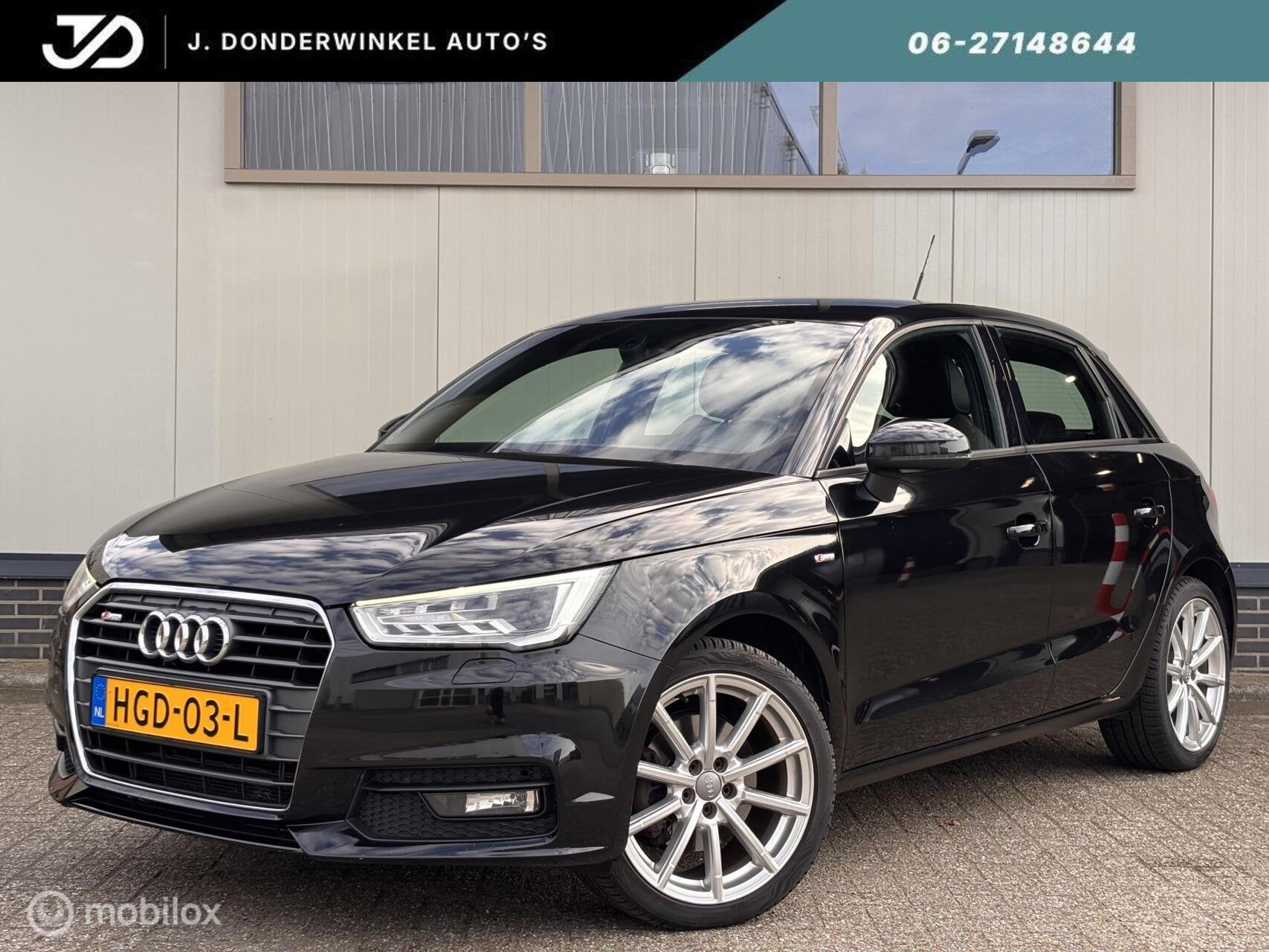 Audi A1 Sportback 1.4 TFSI 125PK S-Line stoelverw. RIJKLAAR, Auto's, Voorwielaandrijving, 125 pk, 4 cilinders, 4 stoelen