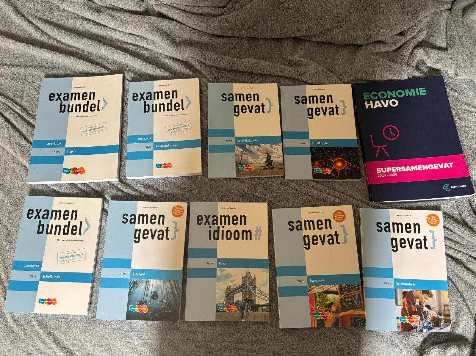 Examenbundels, Samengevat & Examenidioom HAVO 2024/2025/2026, Ophalen of Verzenden, Zo goed als nieuw, HAVO