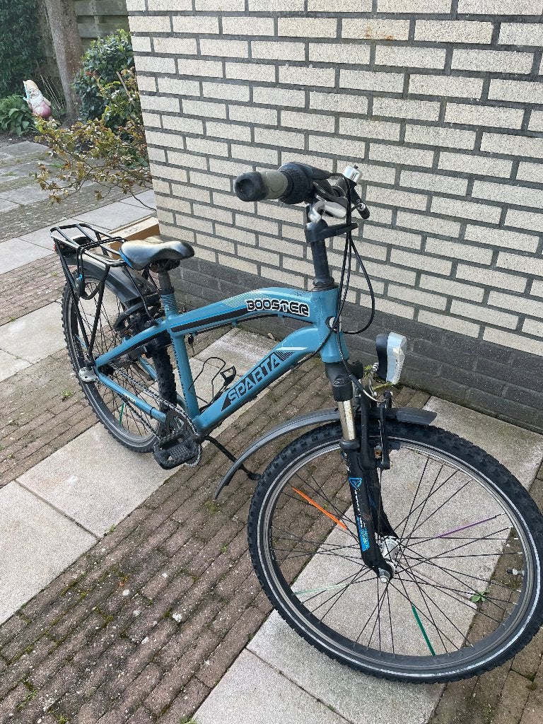 Jongensfiets 24 inch, Fietsen en Brommers, Ophalen, Terugtraprem, Sparta, Handrem