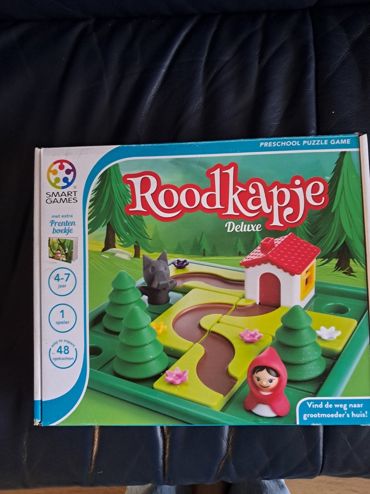 Roodkapje de luxe, Ophalen