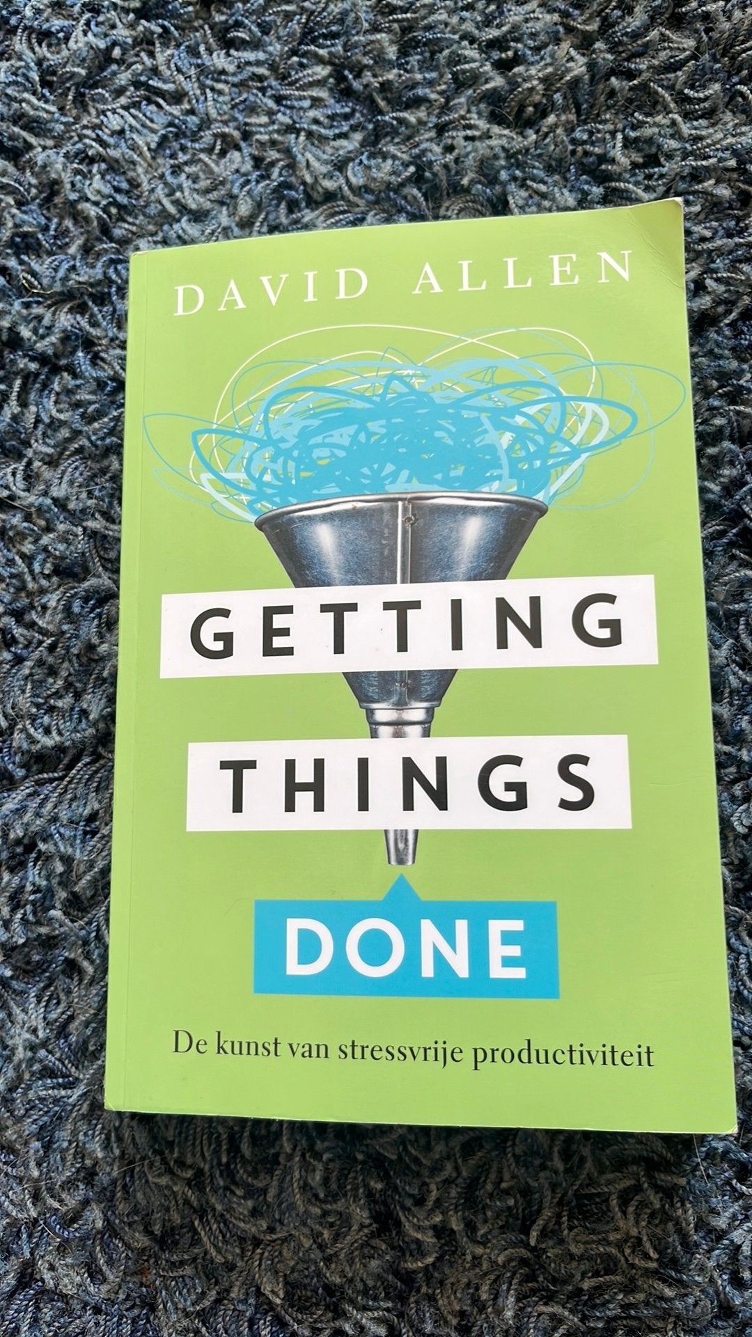 David Allen - Getting things done, Boeken, Psychologie, Ophalen of Verzenden, Gelezen, David Allen