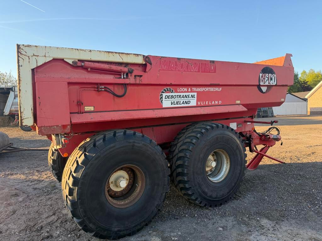 Beco maxxim 180 combi Dumper, Zakelijke goederen, Ophalen of Verzenden, Akkerbouw, Transport