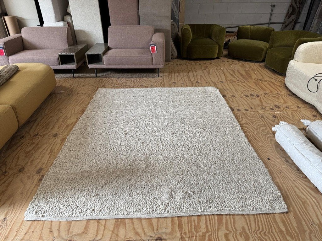 Vloerkleed Positano l Whoon | Meubilex l van €1445 voor 499, Ophalen, Gebruikt, 200 cm of meer, Crème