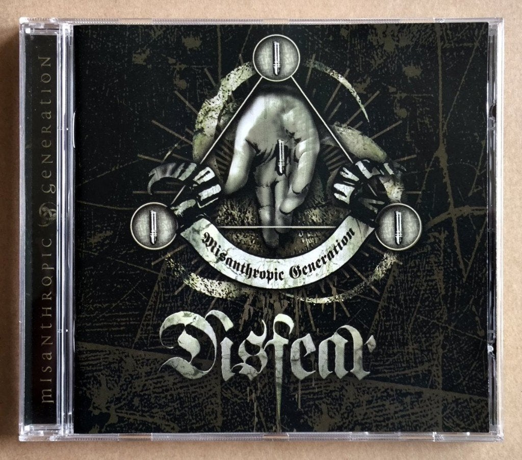 Disfear - Misanthropic Generation CD (jewelcase), Gebruikt, Eerste persing, Verzenden, Hardcore