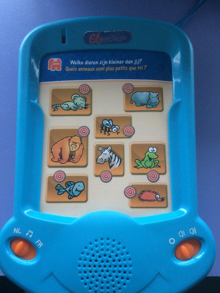Electro, Ophalen, Gebruikt, Taal en Lezen, Met geluid