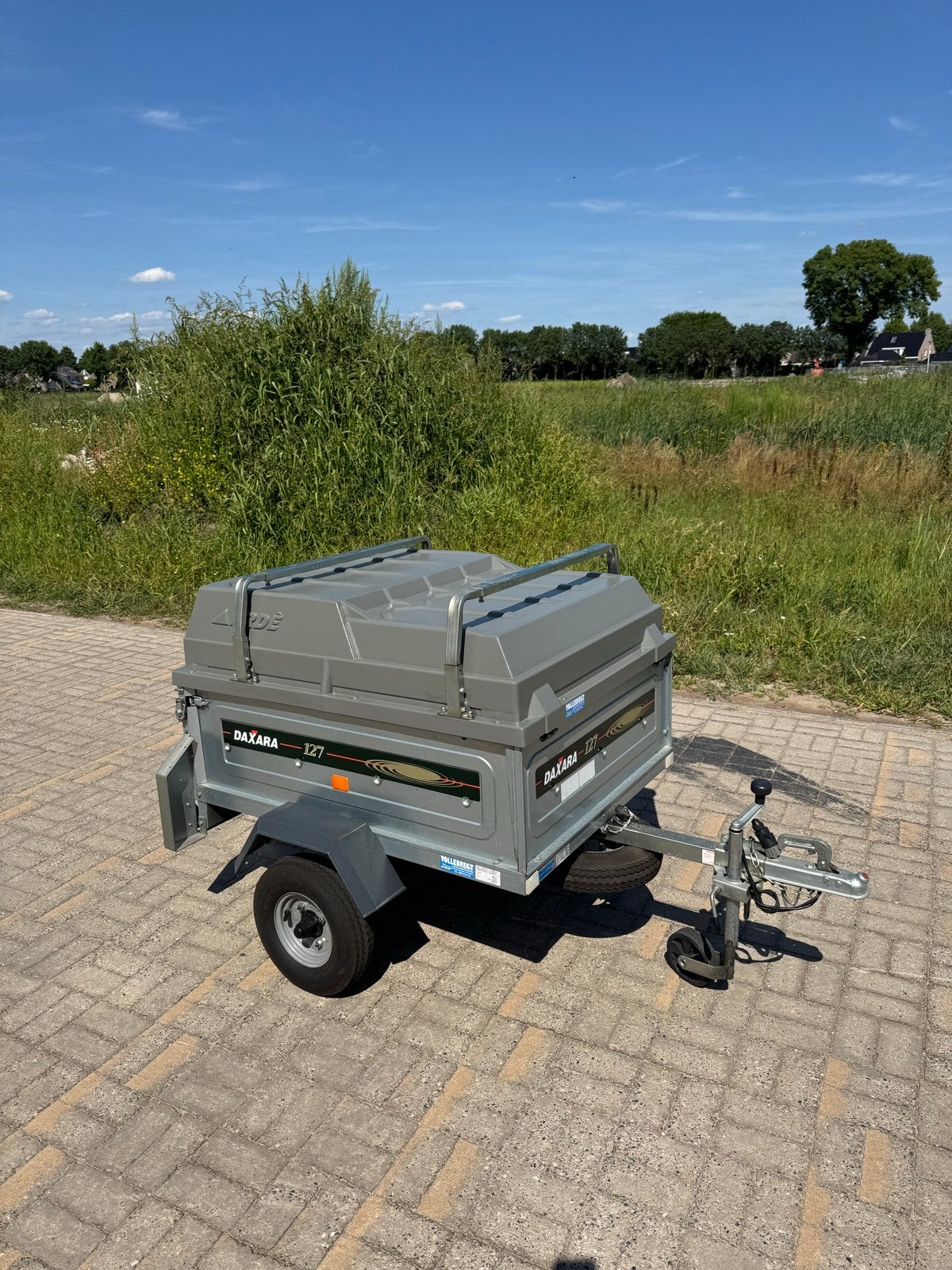 Erde Daxara 127 aanhangwagen/bagagewagen, Ophalen, Gebruikt