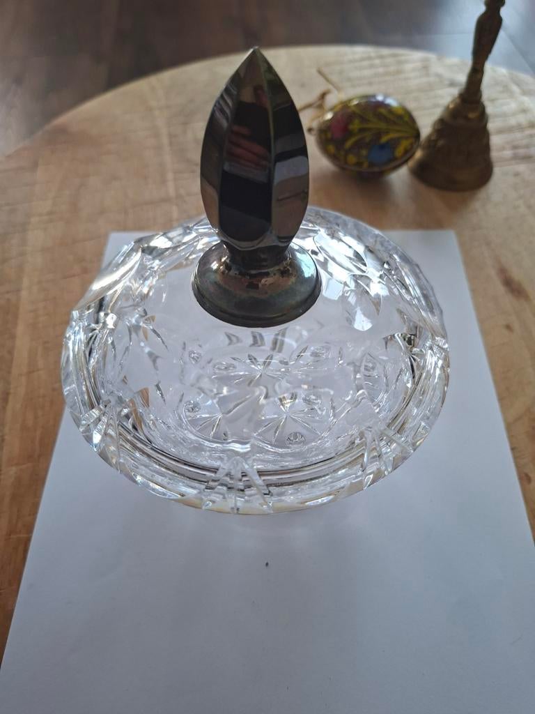 Te koop snoeppot pot, Antiek en Kunst, Antiek | Glas en Kristal, Ophalen of Verzenden