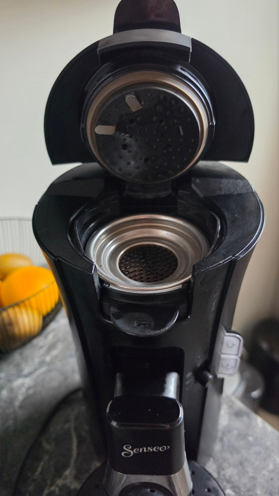 Philips Senseo Koffiezetapparaat Zwart, Gebruikt, Koffiemachine, Ophalen of Verzenden, 1 kopje