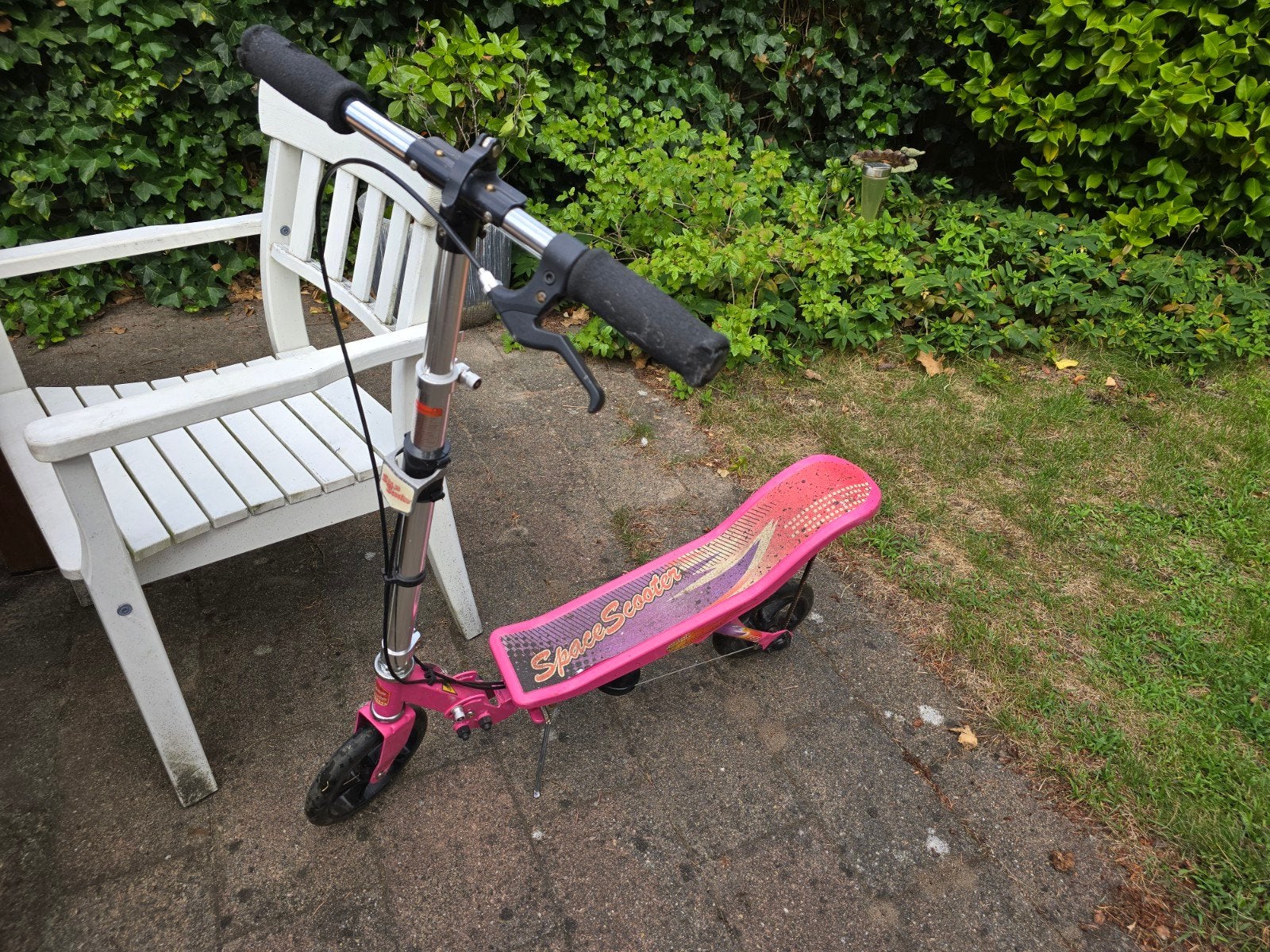 Roze Space Scooter - Gebruikt maar in goede staat, Ophalen, Gebruikt, Gewone step, Space Scooter