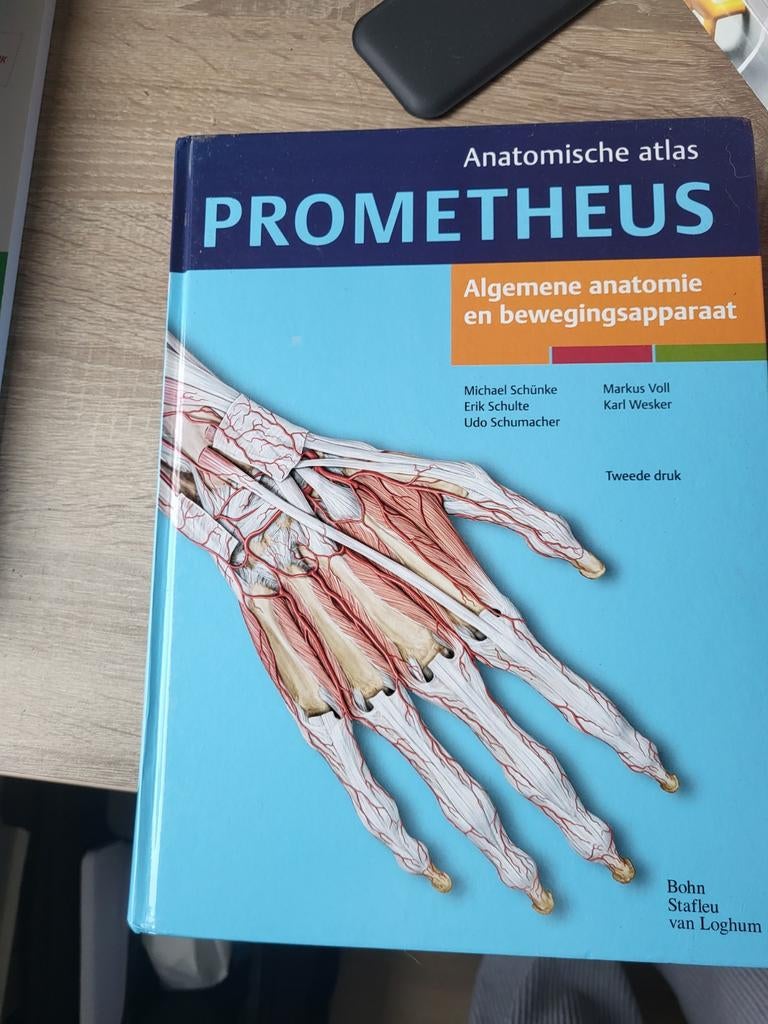 Anatomische atlas Prometheus - Algemene anatomie, Boeken, Ophalen of Verzenden, Zo goed als nieuw, Michael Schünke, Erik Schulte, Udo Schumacher