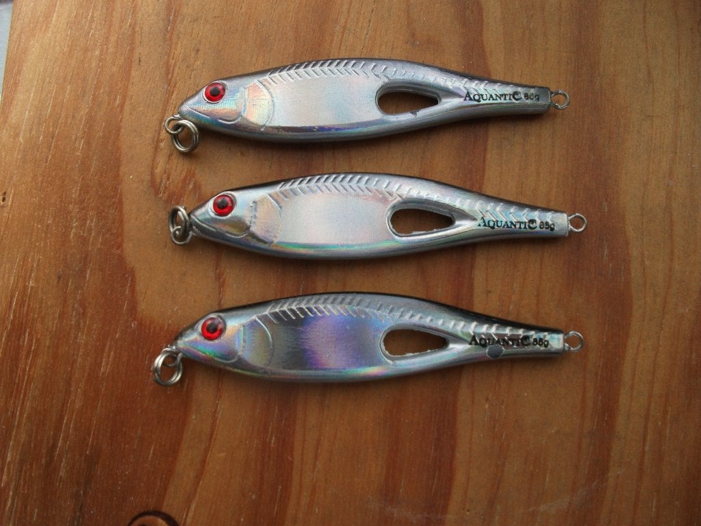 85 grams Aquantic roofvis pilker / kunstaas pilker, Ophalen of Verzenden, Nieuw, Overige typen