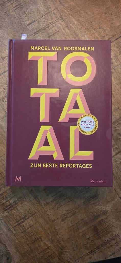 Boek Totaal van Marcel van Roosmalen - Nieuwstaat!, Ophalen, Zo goed als nieuw, Marcel van Roosmalen, Nederland