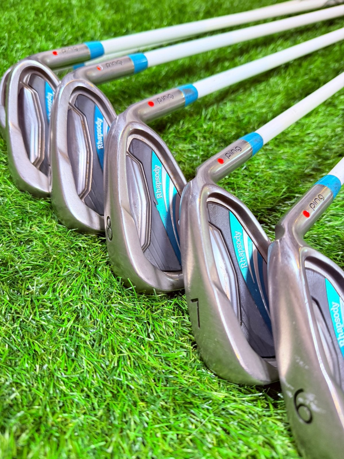 PING Rhapsody IJzers – 5 t/m PW + SW (Rechtshandig), Sport en Fitness, Ping, Set, Zo goed als nieuw, Ping