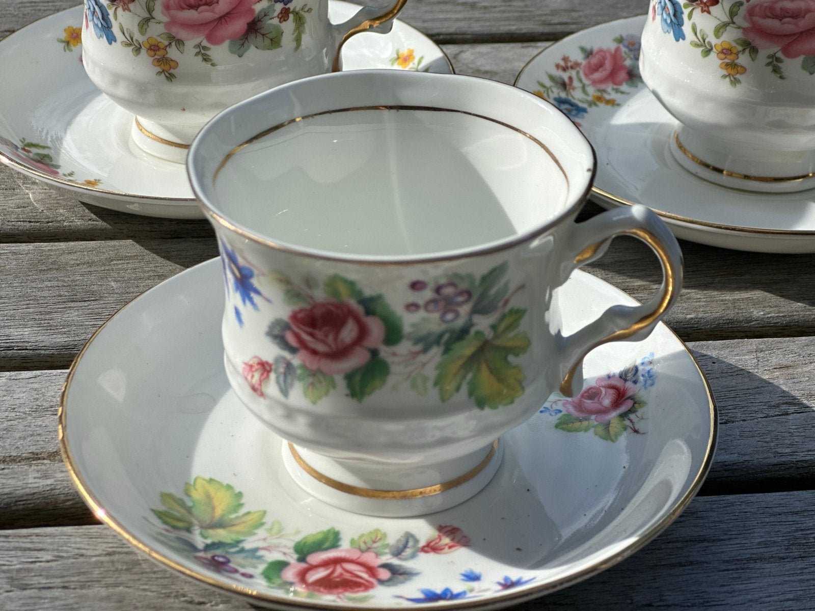 Balmoral Castle Bone China Kop en Schotel Set (3 stuks), Ophalen