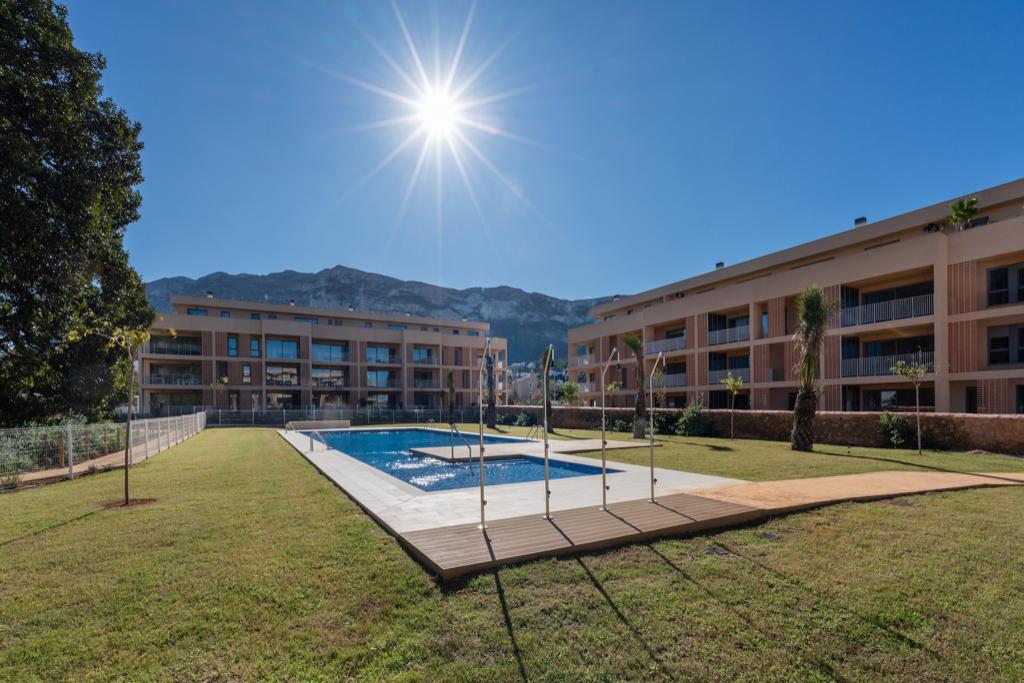 Luxe vakantieappartementen Dénia, met padelbaan, gym & sauna, 2 slaapkamers, Costa Blanca, Recreatiepark, Wasmachine