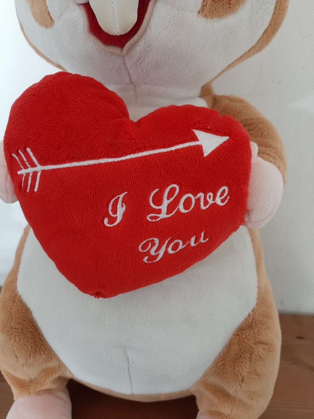 AH hamster knuffel valentijn met hart I love you, Albert Heijn, Ophalen of Verzenden