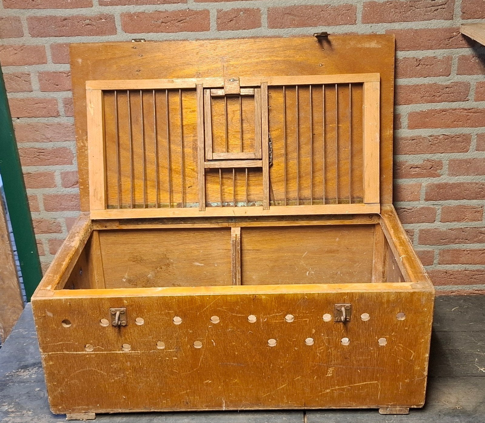 tranportkist pluimvee konijnen e.d, Ophalen