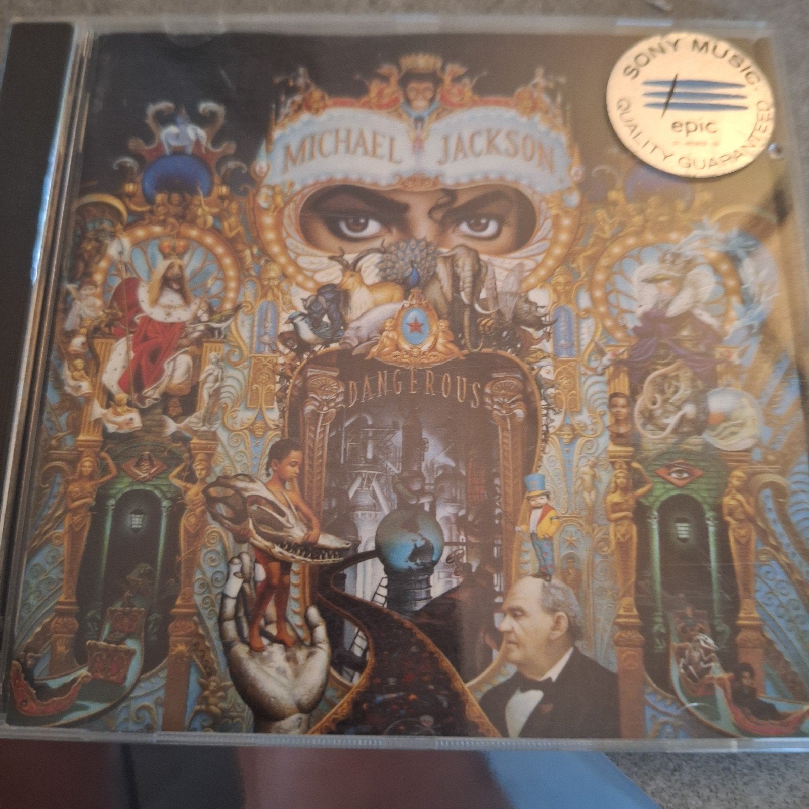 Michael Jackson - Dangerous CD (Pop, 1991), Gebruikt, Pop, Ophalen of Verzenden, Inclusief doosje