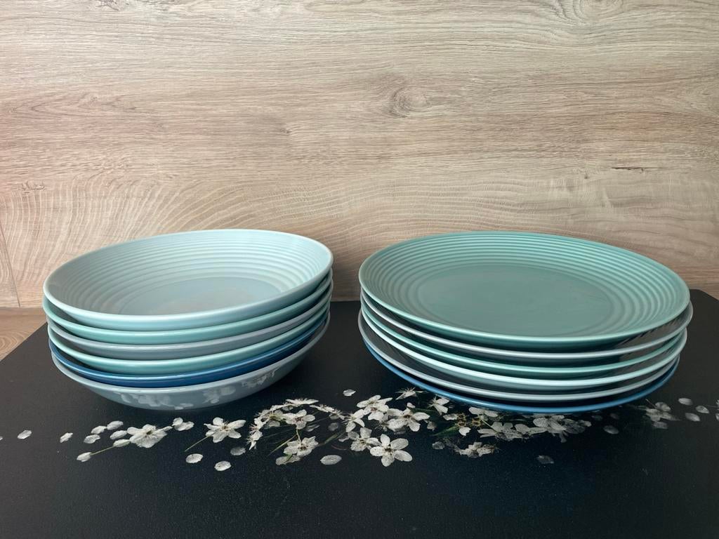 Royal Doulton Gordon Ramsay Maze Servies - 12-delig, Ophalen, Keramiek, Zo goed als nieuw, Overige stijlen