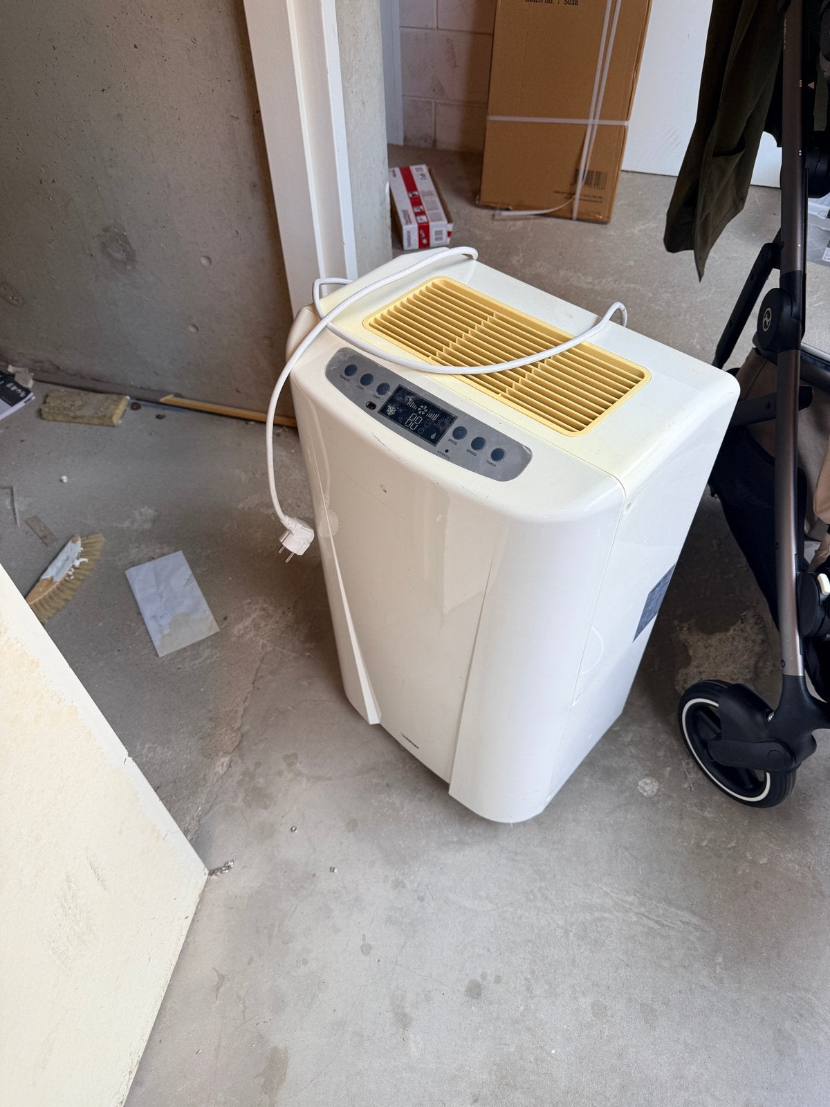 Eurom Mobiele Airco PAC 12 - 12000 BTU - Goede Conditie, Ophalen, Gebruikt, Minder dan 60 m³, Koelen en Ontvochtigen