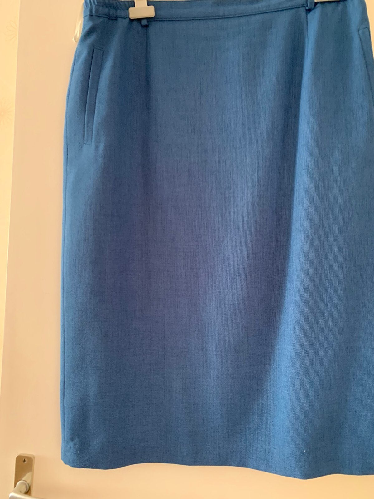Nieuw! Blauw zomer setje. Rok maat 46. Jasje maat 44, Ophalen of Verzenden, Nieuw, Blauw, Rok