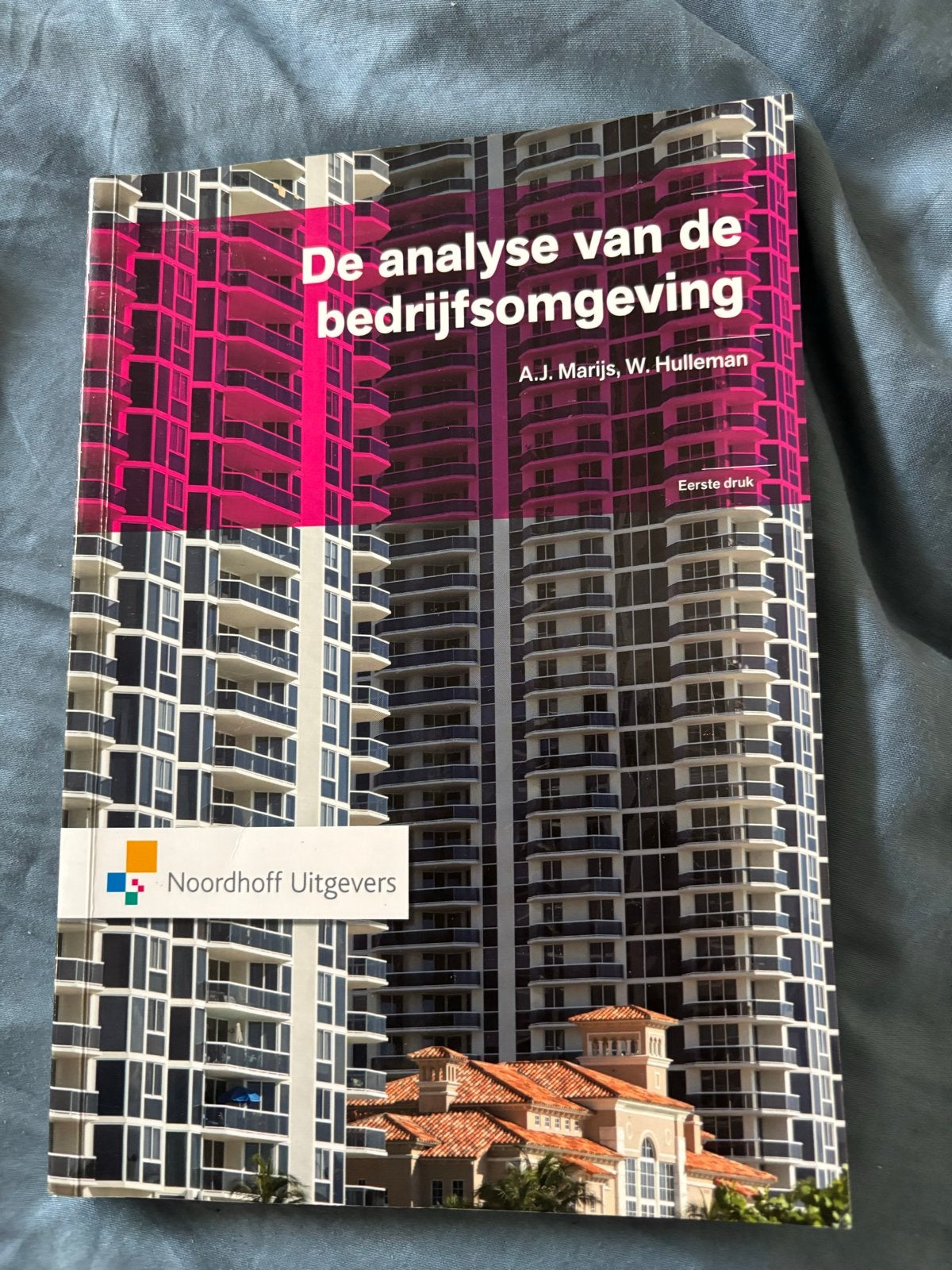 De analyse van de bedrijfsomgeving - A.J. Marijs, W. Hullema, Ophalen of Verzenden, Gamma, Zo goed als nieuw, HBO