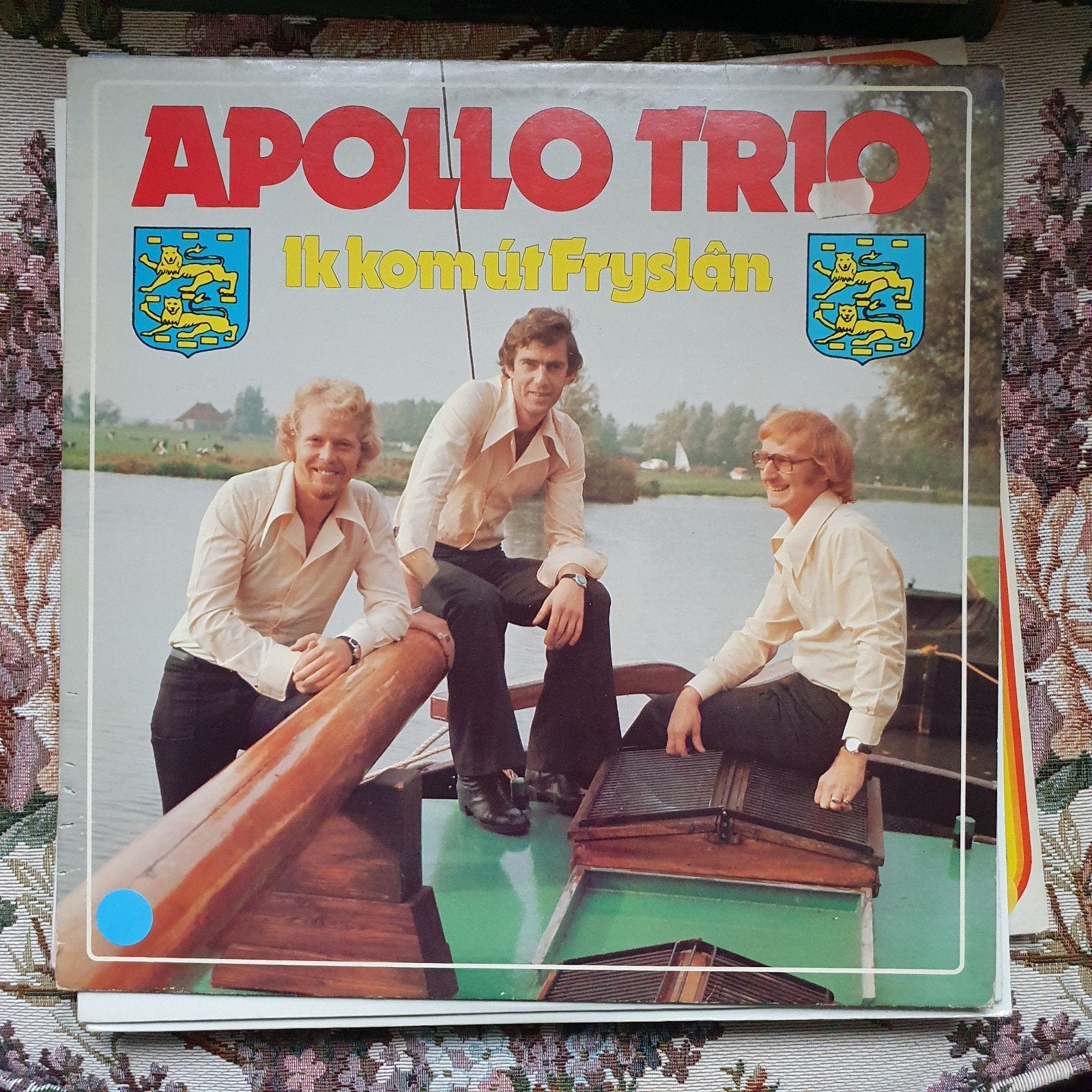 Lp Apollo Trio  - Ik kom uit fryslan, Ophalen of Verzenden, Gebruikt, 12 inch, Levenslied of Smartlap