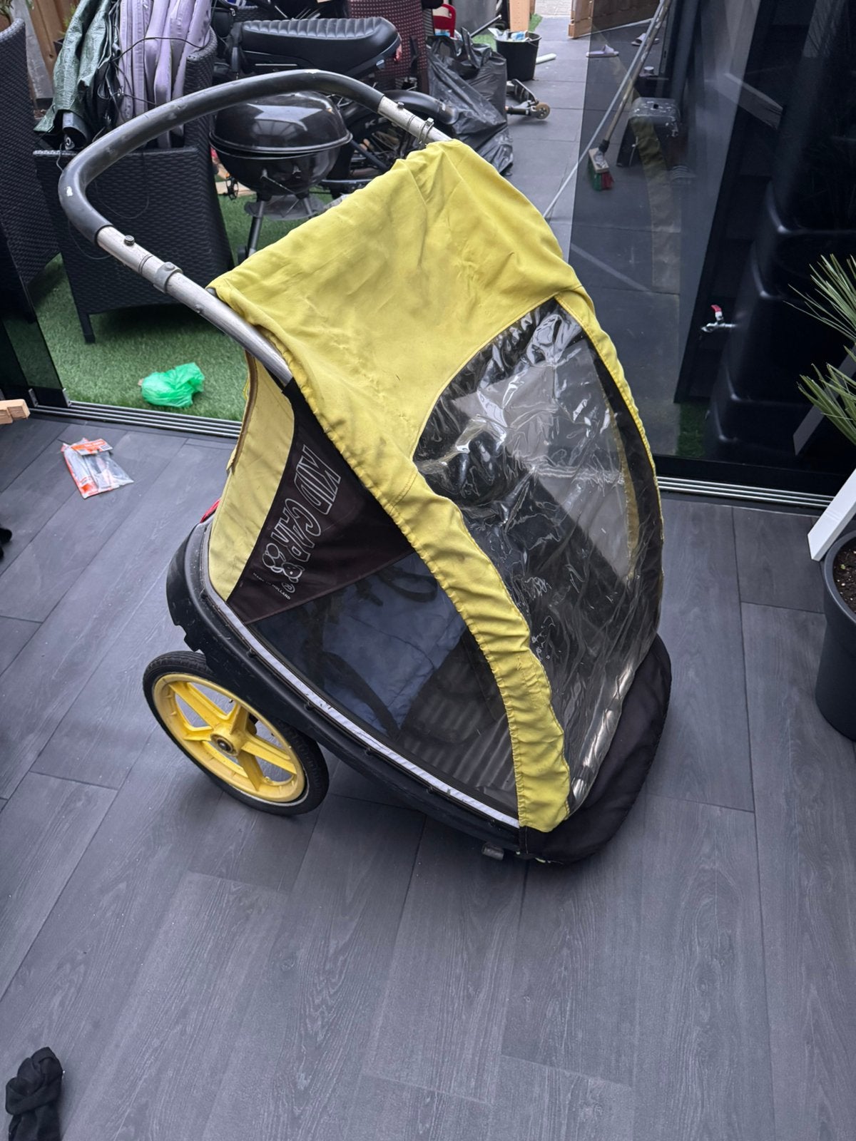 Mooie bakfiets, Ophalen, Gebruikt, Kinderkar, 80 kg of meer