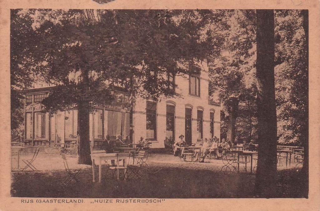703-381-039 Rijs Gaasterland Huize Rijsterbosch, Verzenden, Voor 1920, Friesland