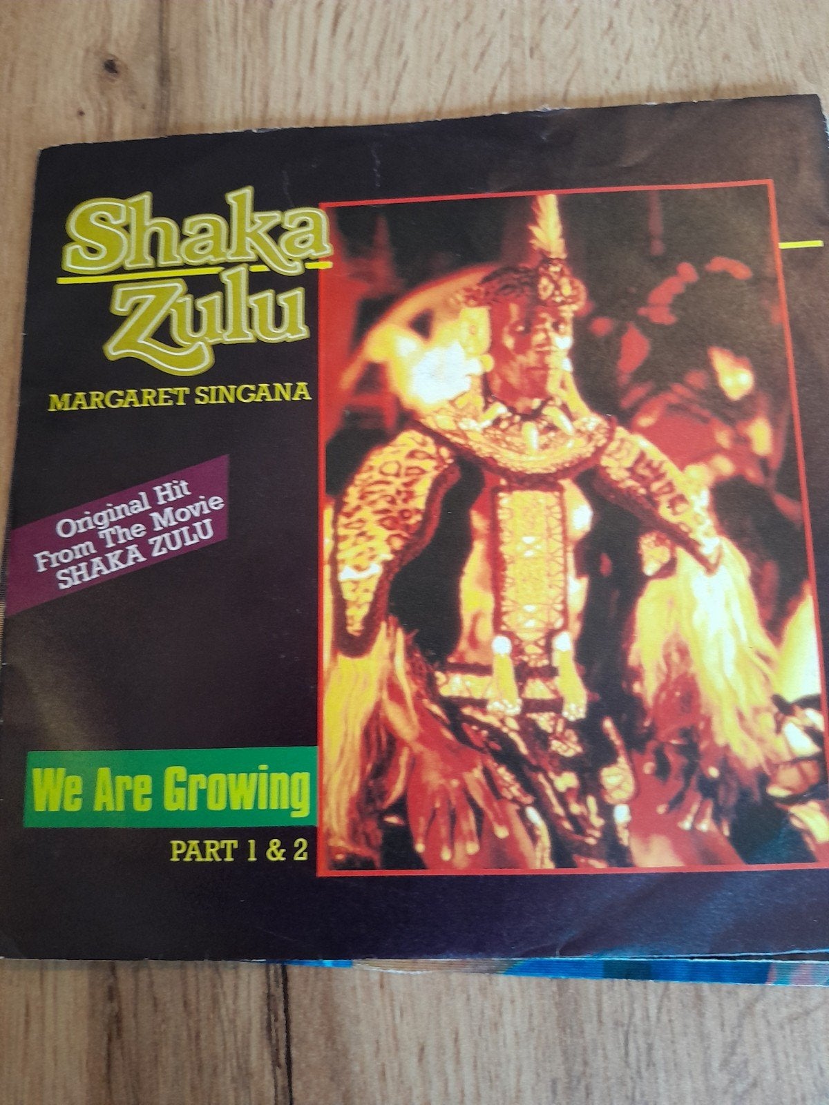 shaka zulu  7inch we are growing, Ophalen of Verzenden, Zo goed als nieuw, Pop