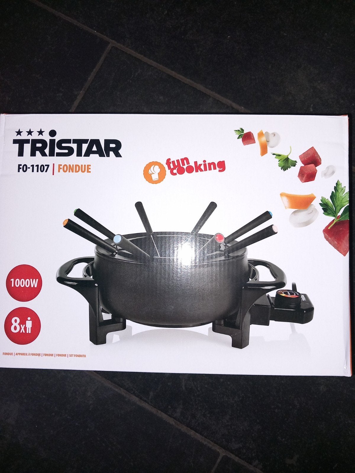 Fondue set 8 persoons nieuw, Ophalen of Verzenden, Nieuw, Elektrisch, Fondueset