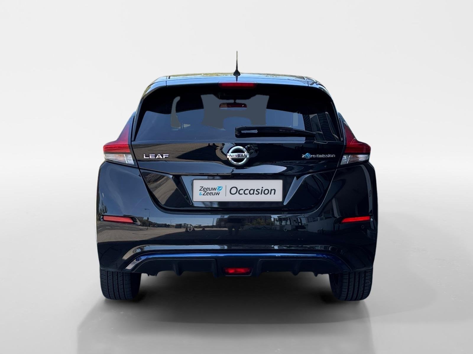 Nissan LEAF e+ N-Connecta 62 kWh 217PK AUTOMAAT | 1ste eigen, 12 maanden, Stof, Gebruikt, Zwart