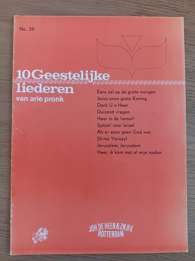 Arie Pronk - 10 Geestelijke liederen, Ophalen of Verzenden, Gebruikt, Artiest of Componist