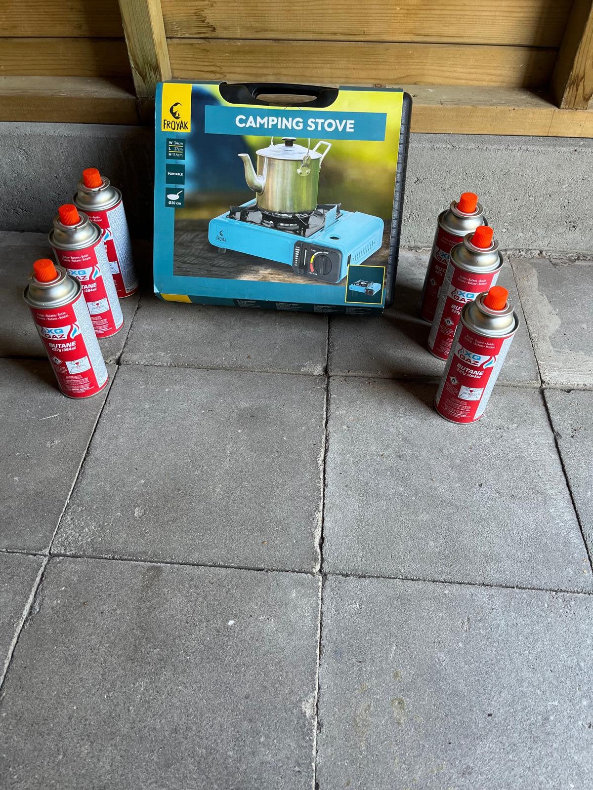 CAMPING STOVE draagkoffer (nieuw)., Ophalen of Verzenden