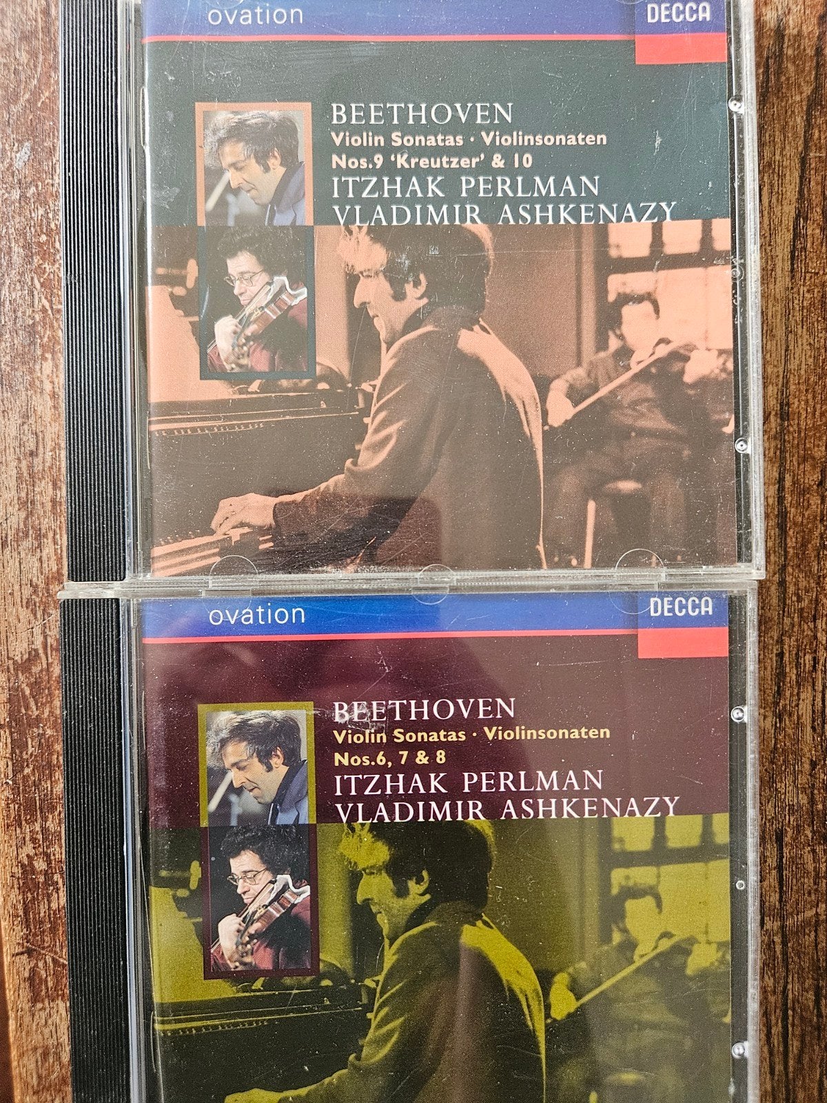 Beethoven Vioolsonates - Itzhak Perlman & Vladimir Ashkenazy, Ophalen of Verzenden, Classicisme, Gebruikt, Kamermuziek