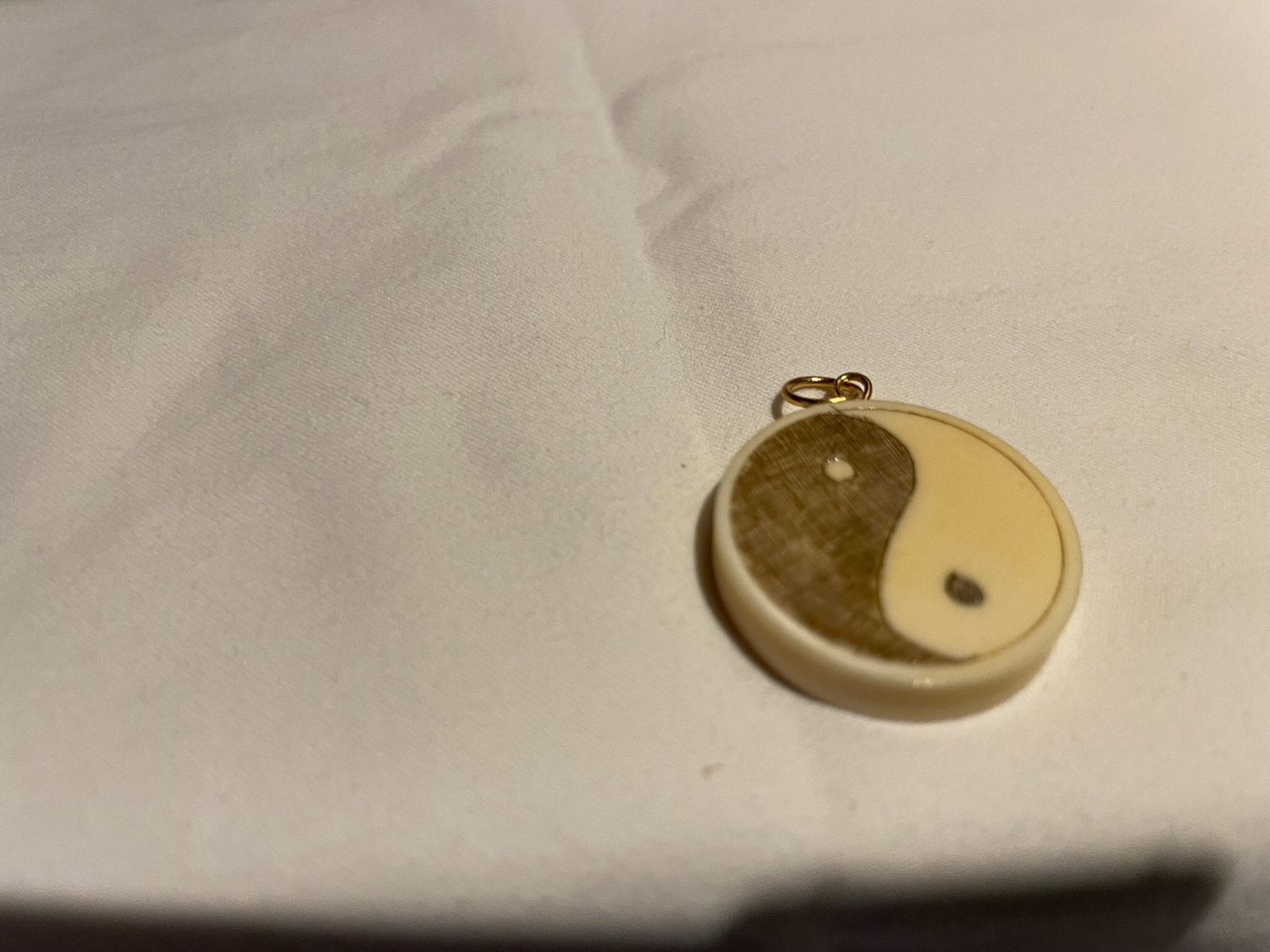 Hanger YinYang, Ophalen of Verzenden, Zo goed als nieuw, Zilver, Overige materialen