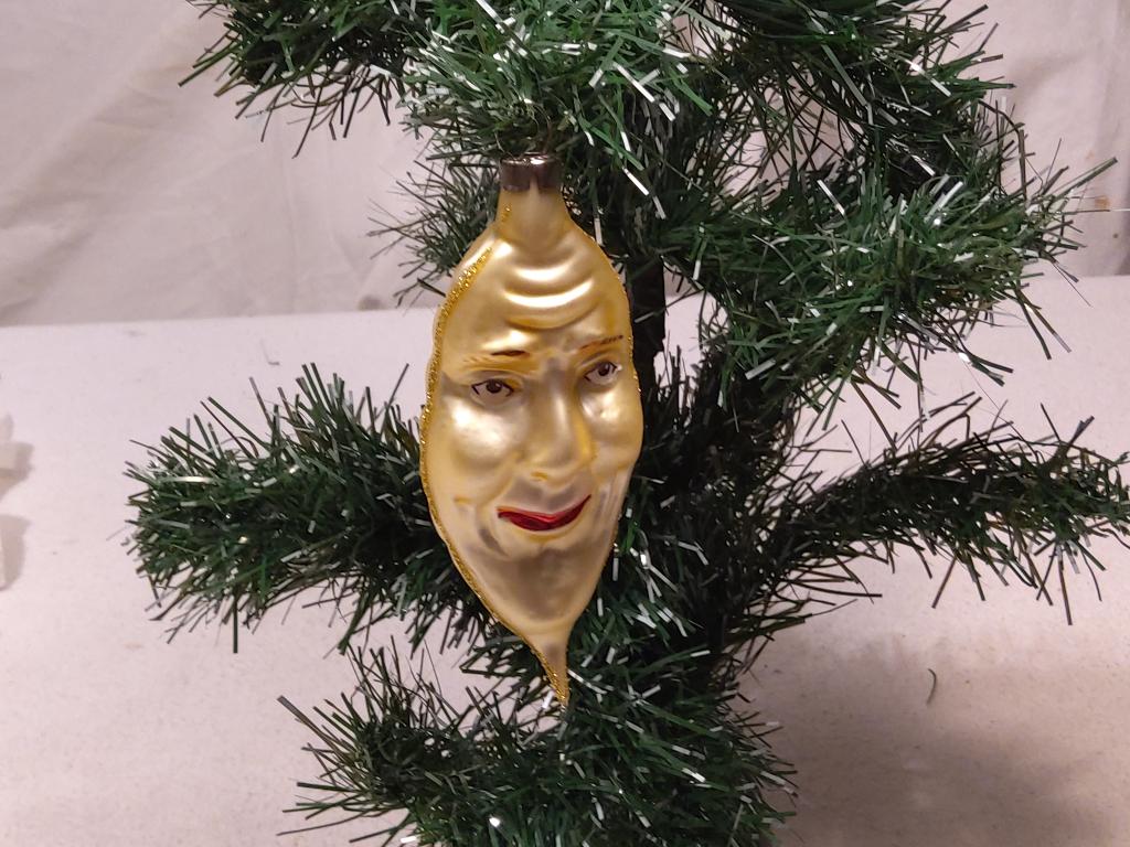 Oude maan gezicht., Diversen, Kerst, Ophalen of Verzenden, Zo goed als nieuw