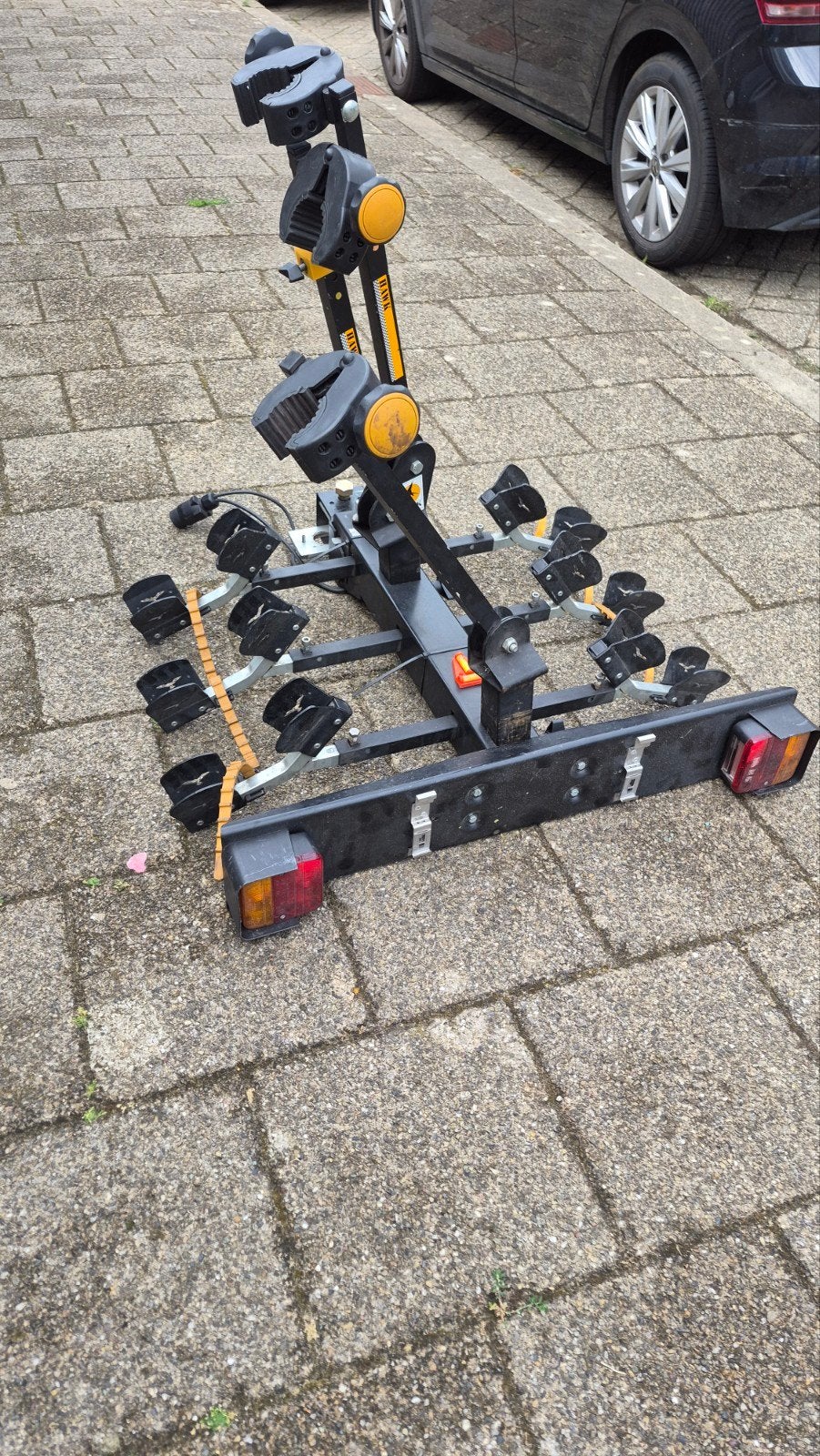 Hawk fietsendrager voor 3 fietsen., Auto diversen, Ophalen, 3 fietsen of meer, Gebruikt, Trekhaakdrager