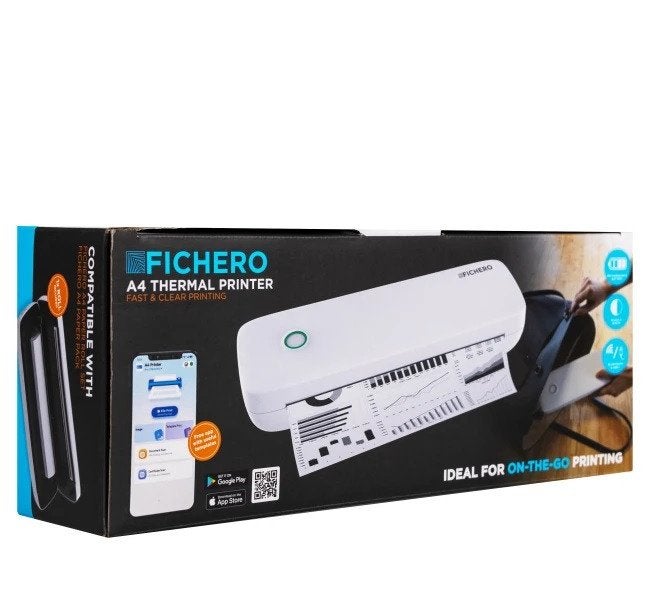Fichero thermische printer 200 DPI, Computers en Software, Printers, Nieuw, Printer, Thermo-printer, Draadloos, Ophalen