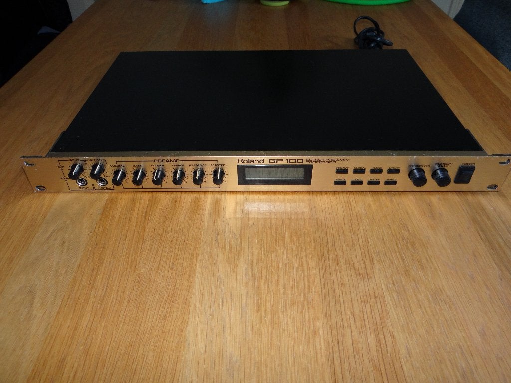 Roland gp100 GP-100 modeler en multi effect, Muziek en Instrumenten, Effecten, Ophalen of Verzenden, Gebruikt, Delay of Echo