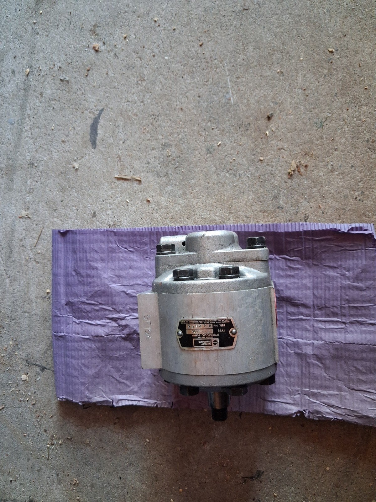 Hydrauliek pomp, Ophalen