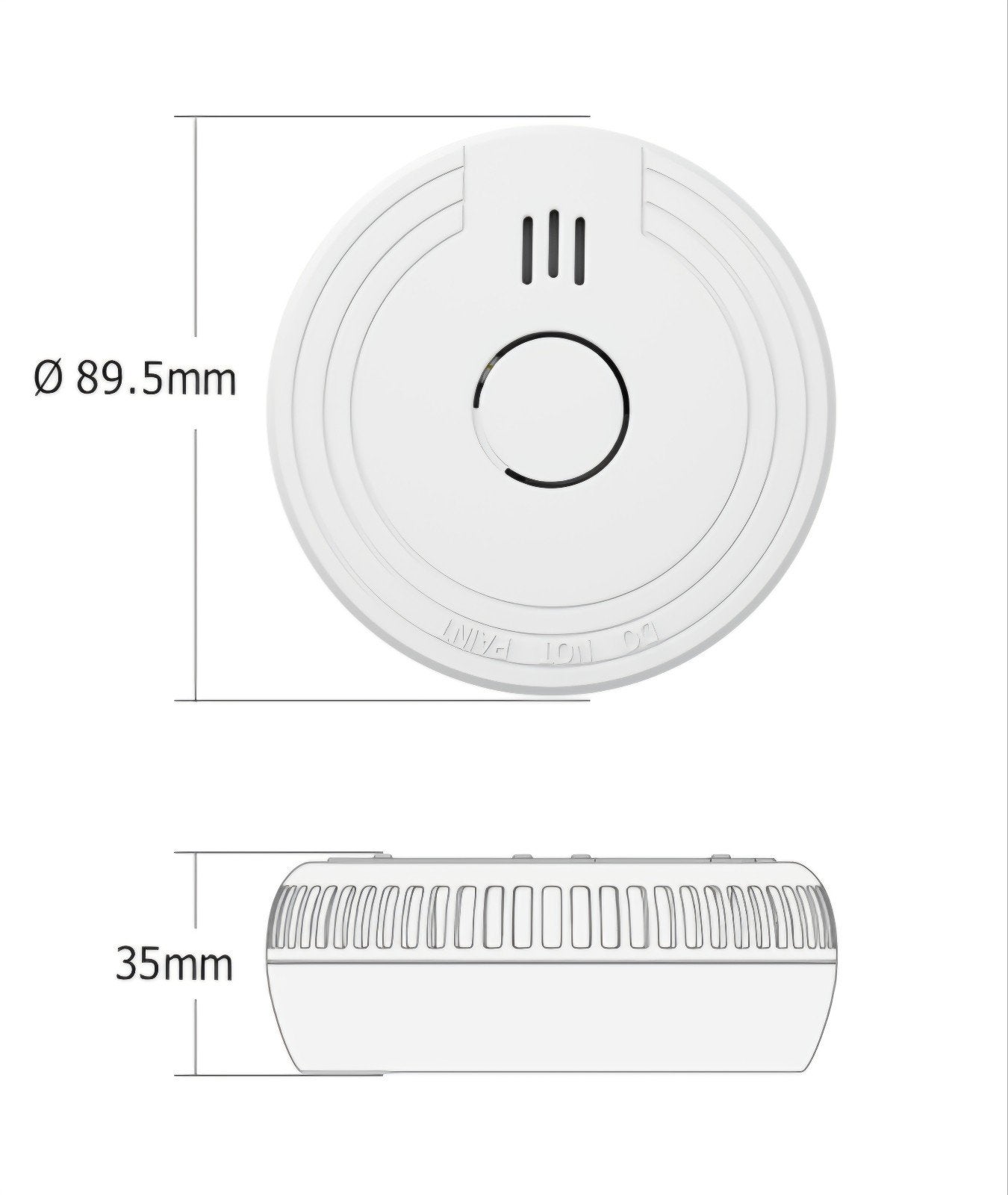ELRO FS1801-10 Rookmelders (10-pack) met 10 jaar batterij, Doe-het-zelf en Verbouw, Alarmsystemen, Ophalen of Verzenden
