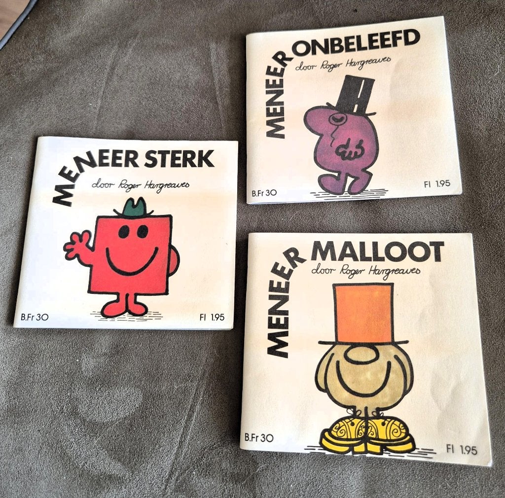 De Meneer Boekjes - Roger Hargreaves, Ophalen, Zo goed als nieuw, Roger Hargreaves, Sprookjes