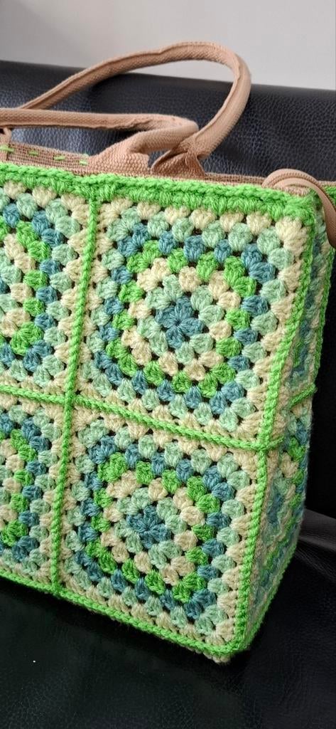 Groene tas, Ophalen of Verzenden, Rond