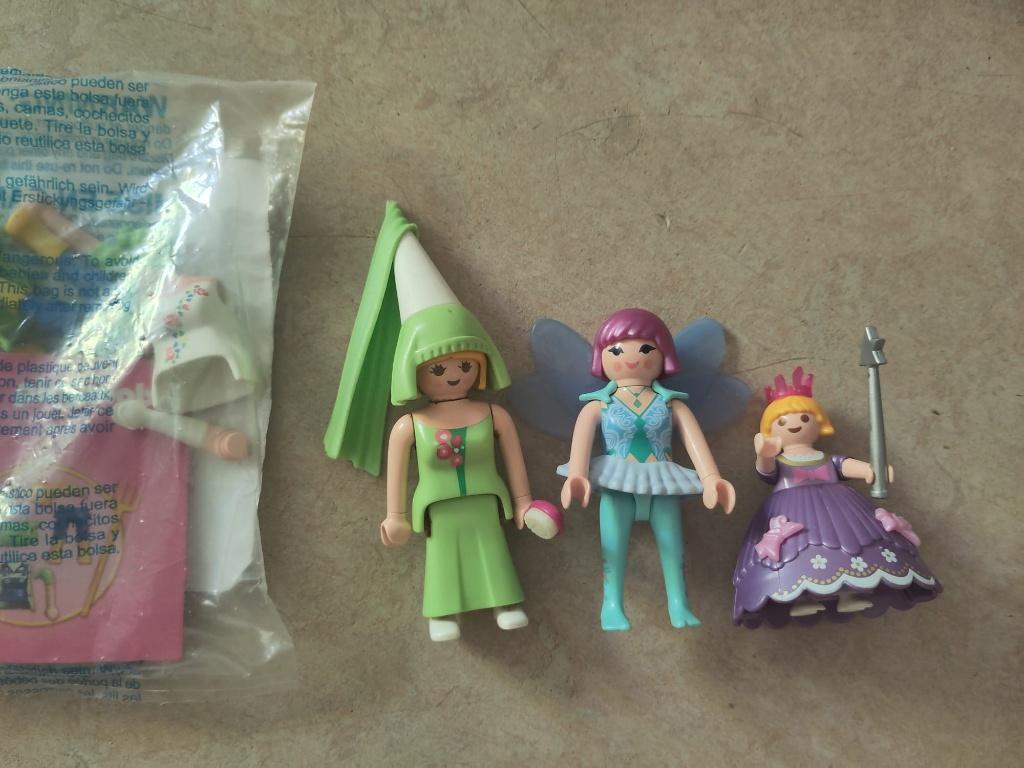 Playmobil sets prinsessen, zeemeermin en elf, Ophalen of Verzenden, Gebruikt, Complete set