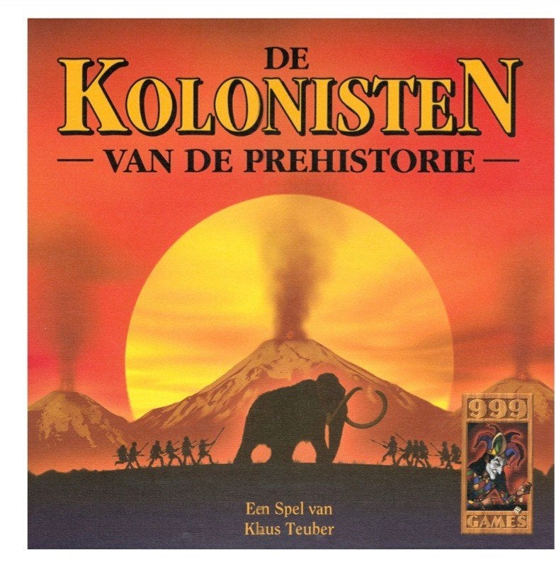 De Kolonisten van de Prehistorie - Hout editie, Hobby en Vrije tijd, Drie of vier spelers, Ophalen of Verzenden, Nieuw, 999 Games