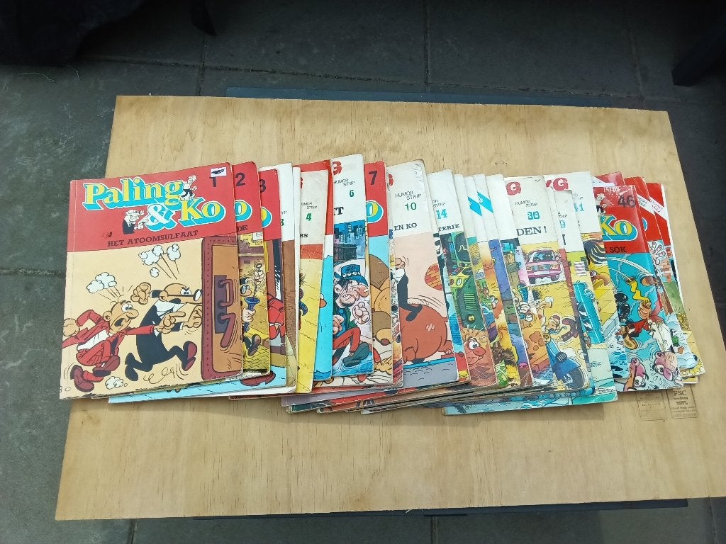 Paling & Ko, Meerdere stripboeken, Ophalen of Verzenden, Gelezen, Paling & ko