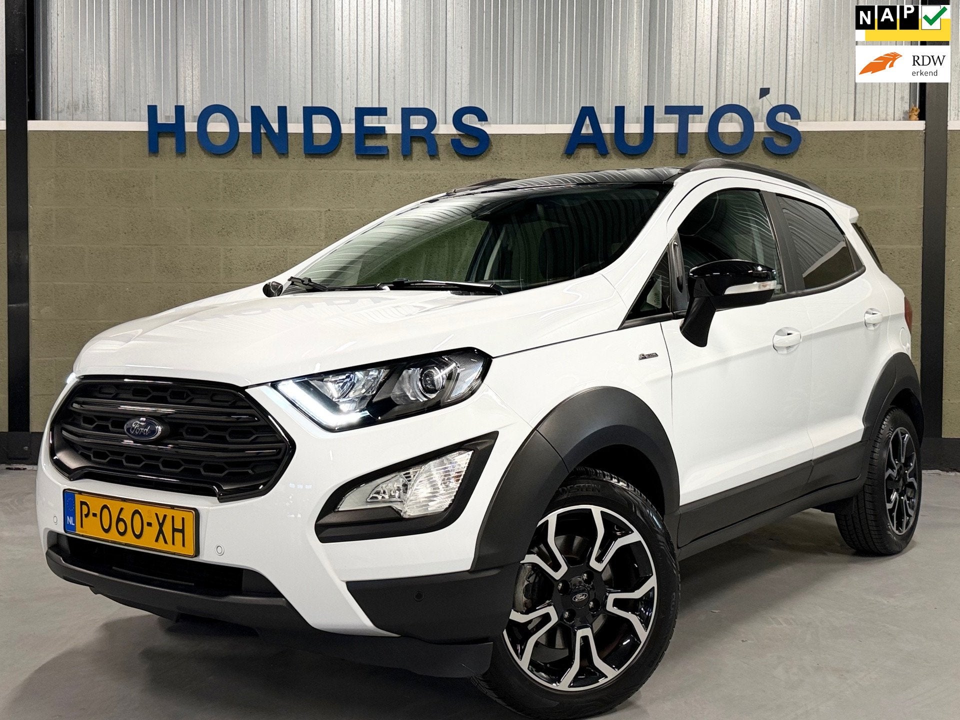 Ford EcoSport 1.0 EcoBoost Active | LEDER | WINTER-PACK | CA, Auto's, Voorwielaandrijving, 125 pk, Gebruikt, Ecosport